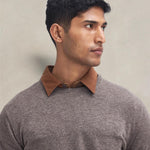 BARBOUR Maglia uomo girocollo Stone