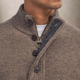 BARBOUR Maglia uomo in lana Stone