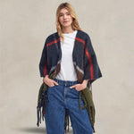 BARBOUR Mantella donna  Isla boucle Serape