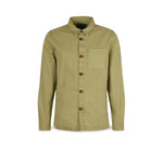 BARBOUR Overshirt uomo in cotone Olive
