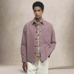 BARBOUR Overshirt uomo in cotone Peppercorn