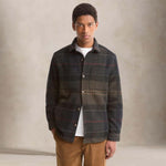 BARBOUR Overshirt uomo Woodlane Shadow