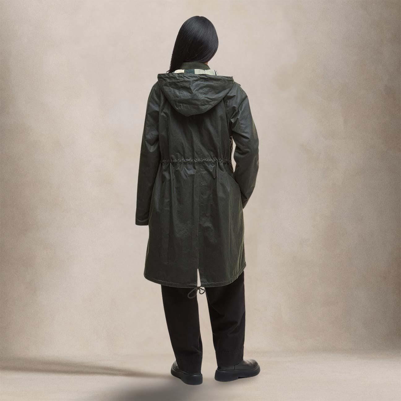 BARBOUR Parka donna Marcy Olive