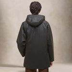 BARBOUR Parka uomo in cotone cerato Bedale Olive