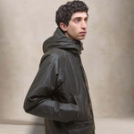 BARBOUR Parka uomo in cotone cerato Bedale Olive