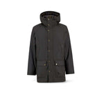 BARBOUR Parka uomo in cotone cerato Bedale Olive