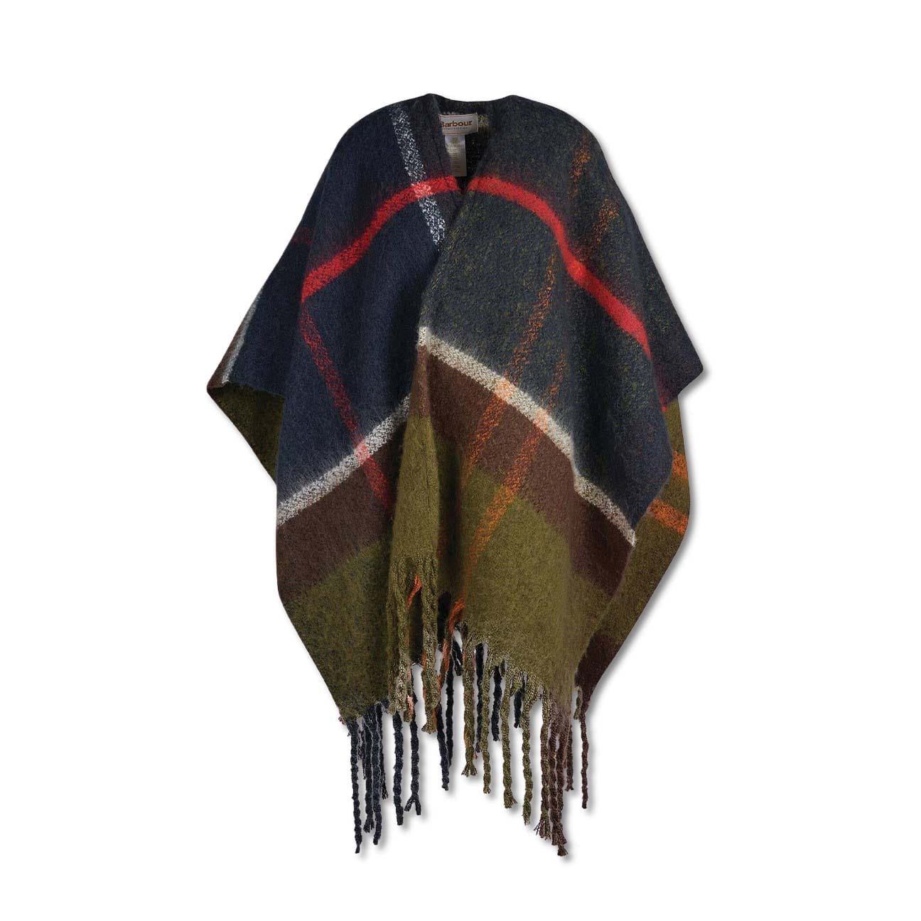 BARBOUR Scialle donna Isla Boucle Serape Verde