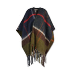 BARBOUR Scialle donna Isla Boucle Serape Verde