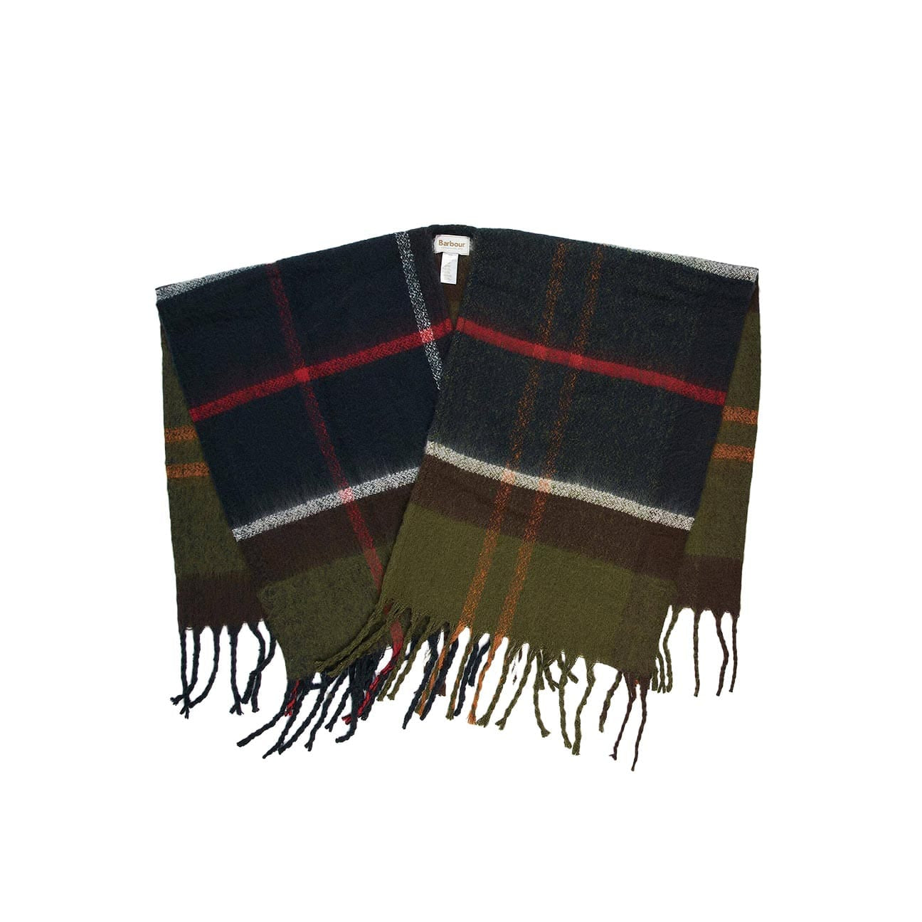 BARBOUR Scialle donna Isla Boucle Serape Verde