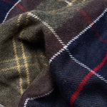 BARBOUR Scialle donna Staffin Tartan Serape Verde