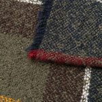 BARBOUR Sciarpa in bouclè tartan Verde