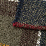 BARBOUR Sciarpa in bouclè tartan Verde