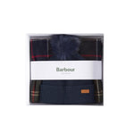 BARBOUR Set regalo Berretto Dover e Sciarpa Hailes Classic