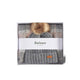BARBOUR Set regalo berretto e sciarpa tartan Saltburn Grey
