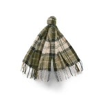 BARBOUR Set regalo berretto e sciarpa tartan Saltburn Loden
