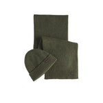 BARBOUR Set regalo Carlton Fleck Olive