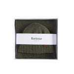 BARBOUR Set regalo Carlton Fleck Olive