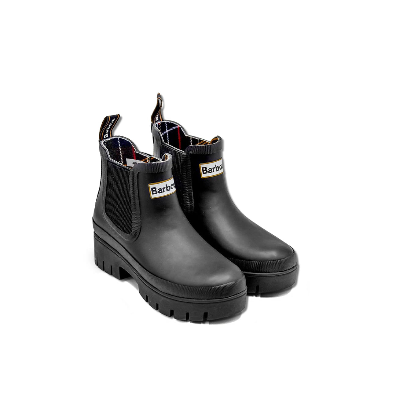 BARBOUR Stivaletti donna Chelsea Halton Nero