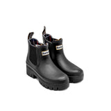 BARBOUR Stivaletti donna Chelsea Halton Nero