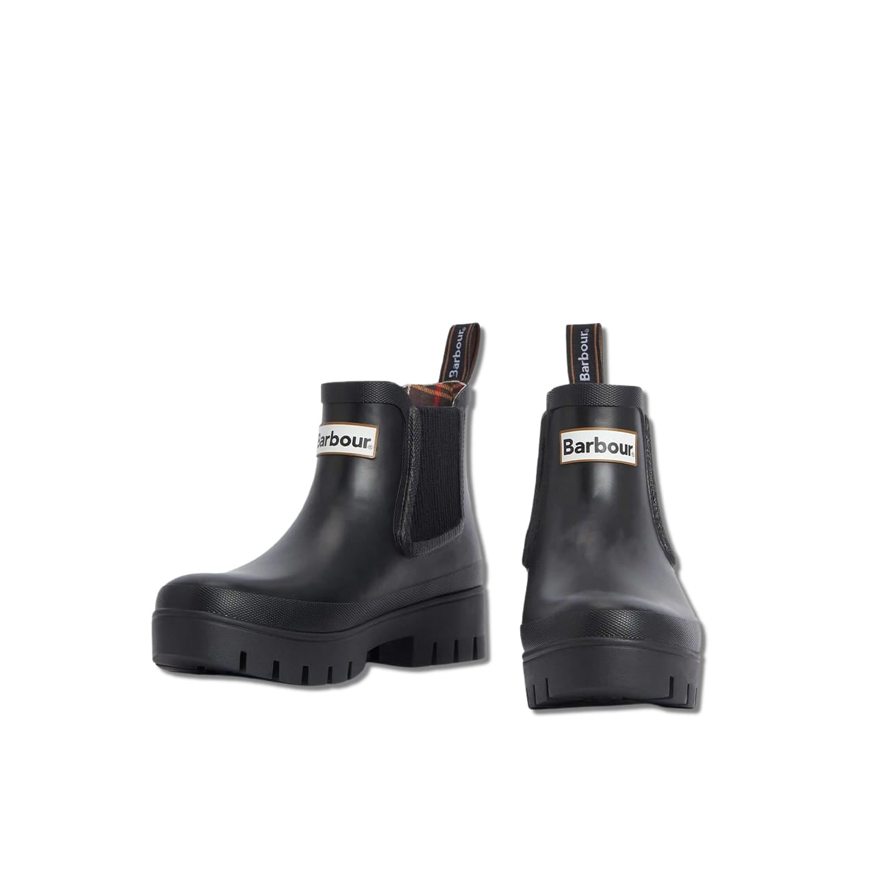 BARBOUR Stivaletti donna Chelsea Halton Nero