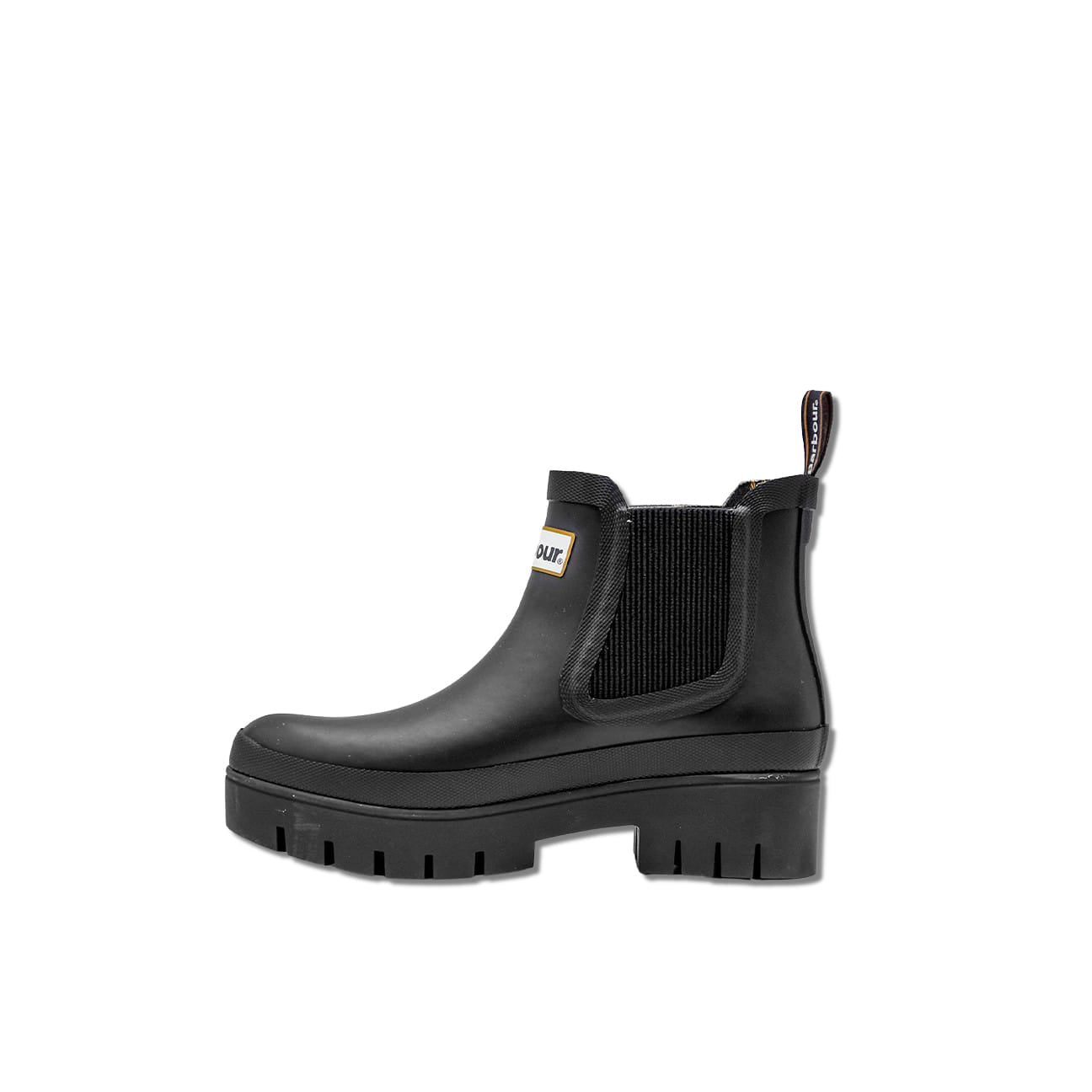 BARBOUR Stivaletti donna Chelsea Halton Nero