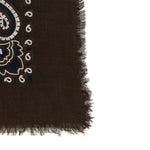 BE YOU Stola Bandana grande Marrone