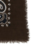 BE YOU Stola Bandana grande Marrone