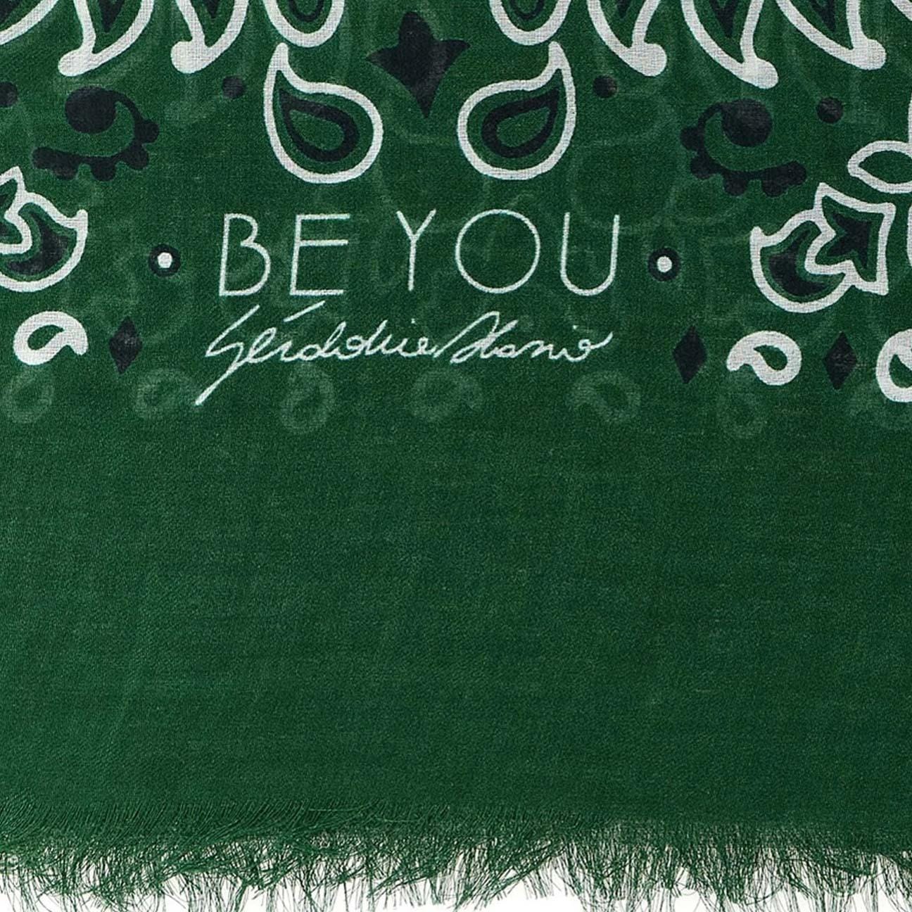 BE YOU Stola Bandana media Verde