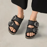 BIRKENSTOCK Arizona Big Buckle Nero