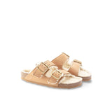 BIRKENSTOCK Arizona Bold Shearling Cognac