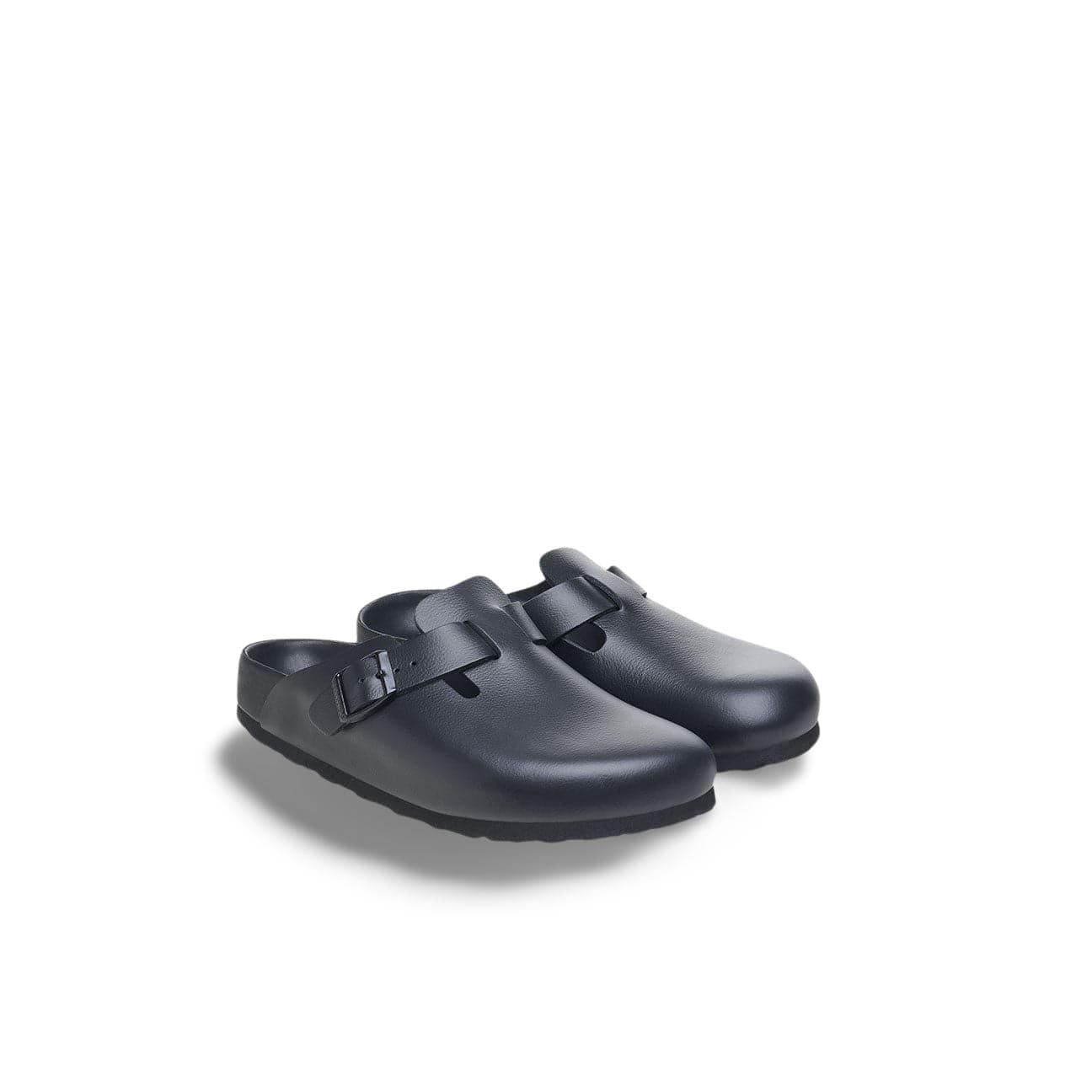 BIRKENSTOCK Boston in pelle Nero