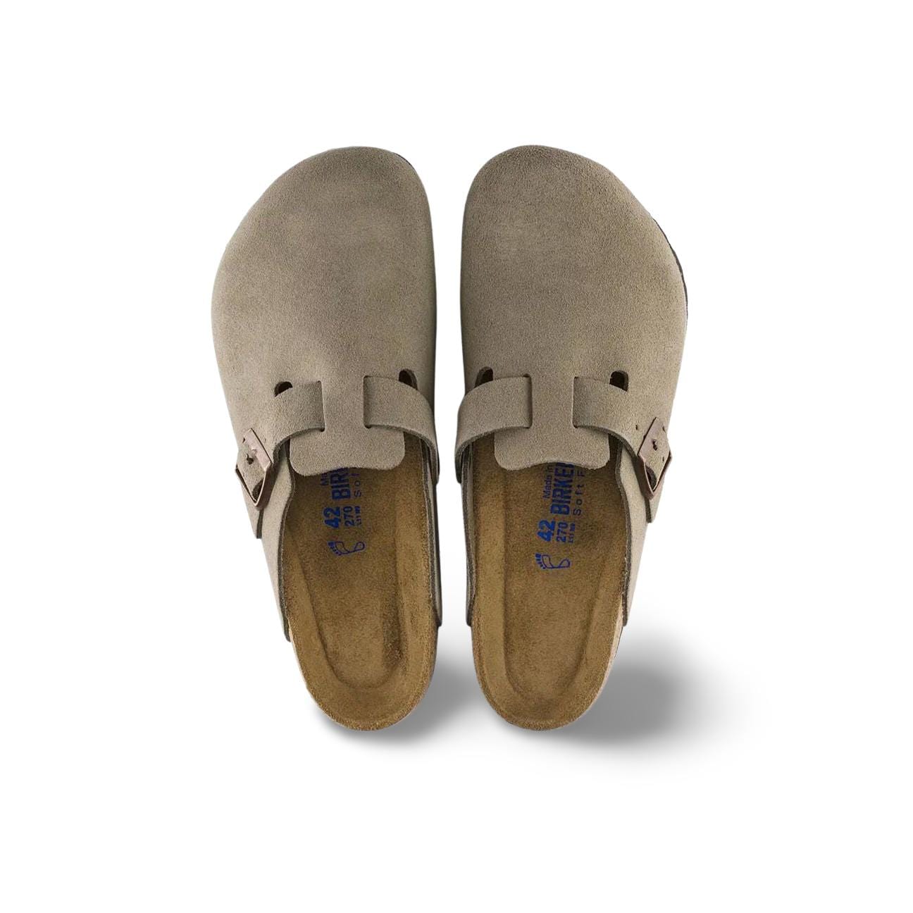BIRKENSTOCK Sabot uomo Boston taupe