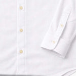 BL'KER Camicia uomo in piquet Bianco