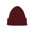 Cappello in cashmere Bordeaux
