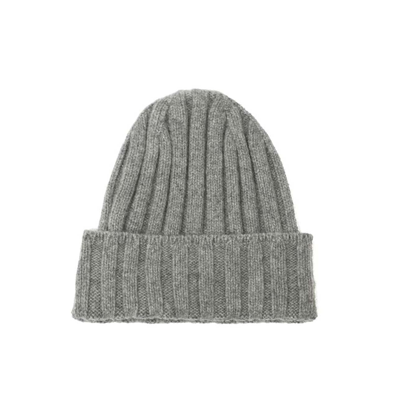 BL'KER Cappello in cashmere Grigio Medio