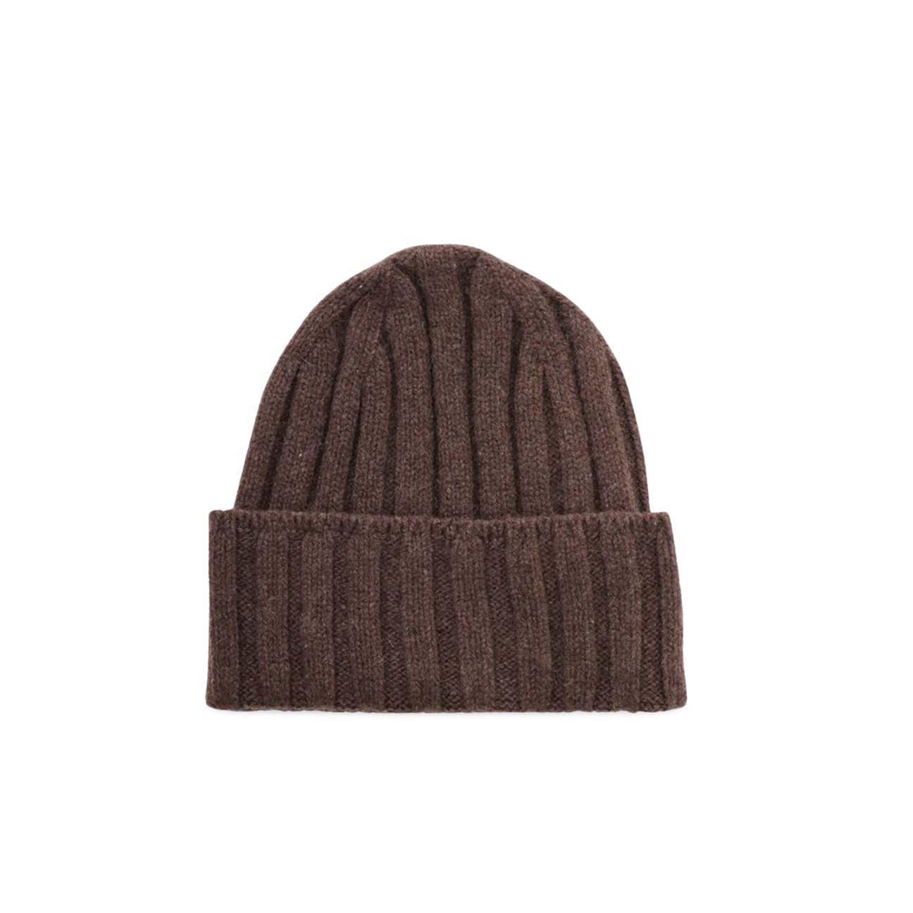 BL'KER Cappello in cashmere Marrone