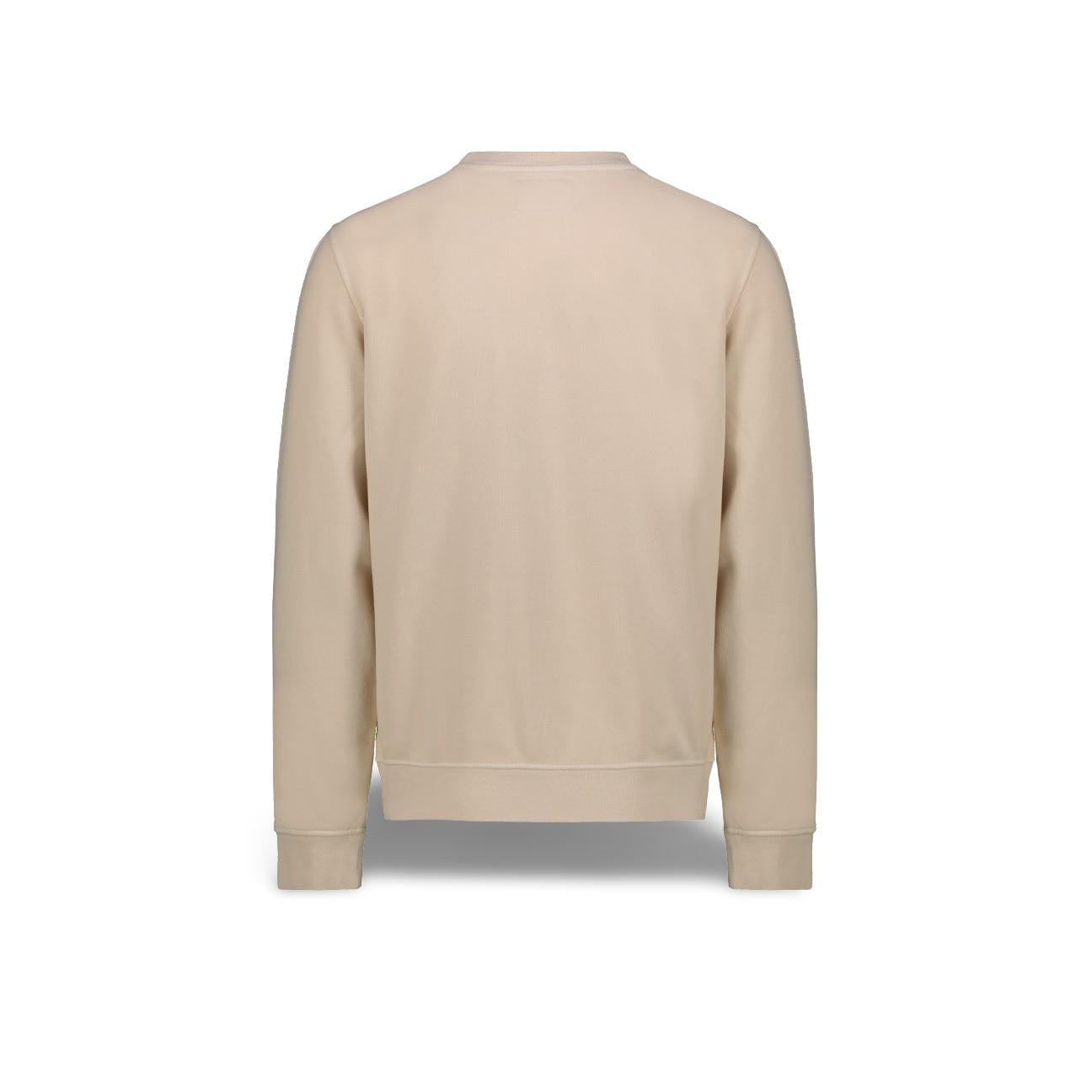 BL'KER Felpa da uomo girocollo Avorio