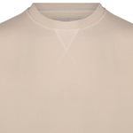 BL'KER Felpa da uomo girocollo Avorio