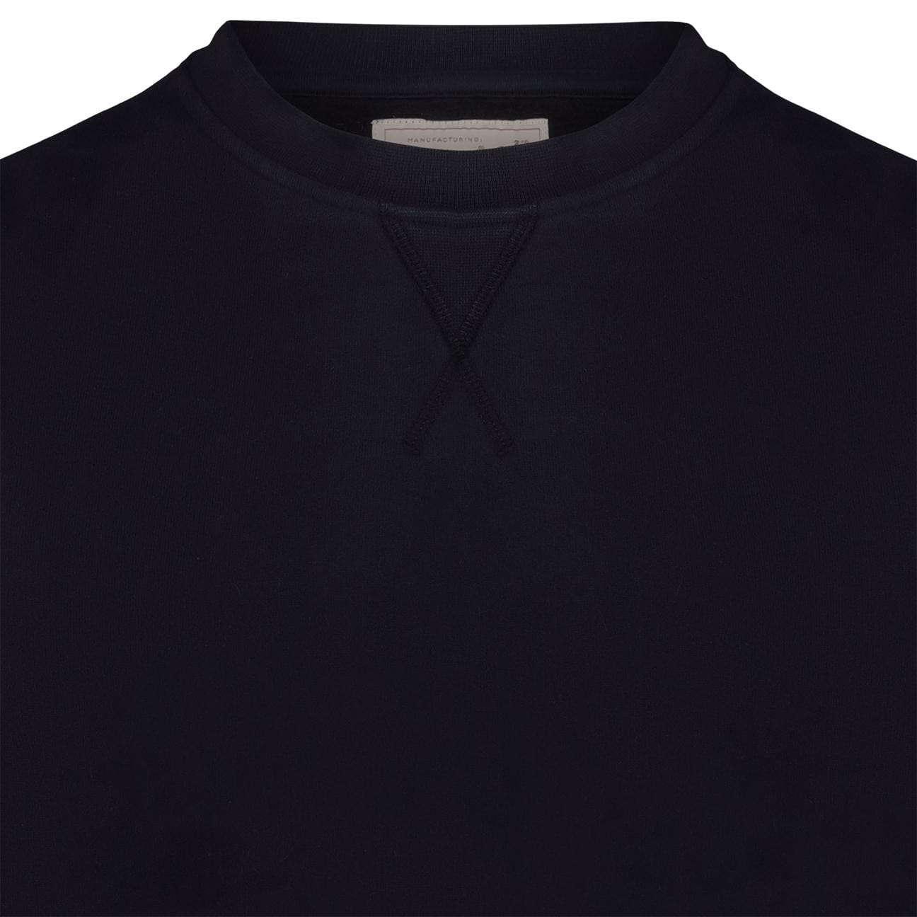 BL'KER Felpa da uomo girocollo Blue