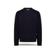BL'KER Felpa da uomo girocollo Blue