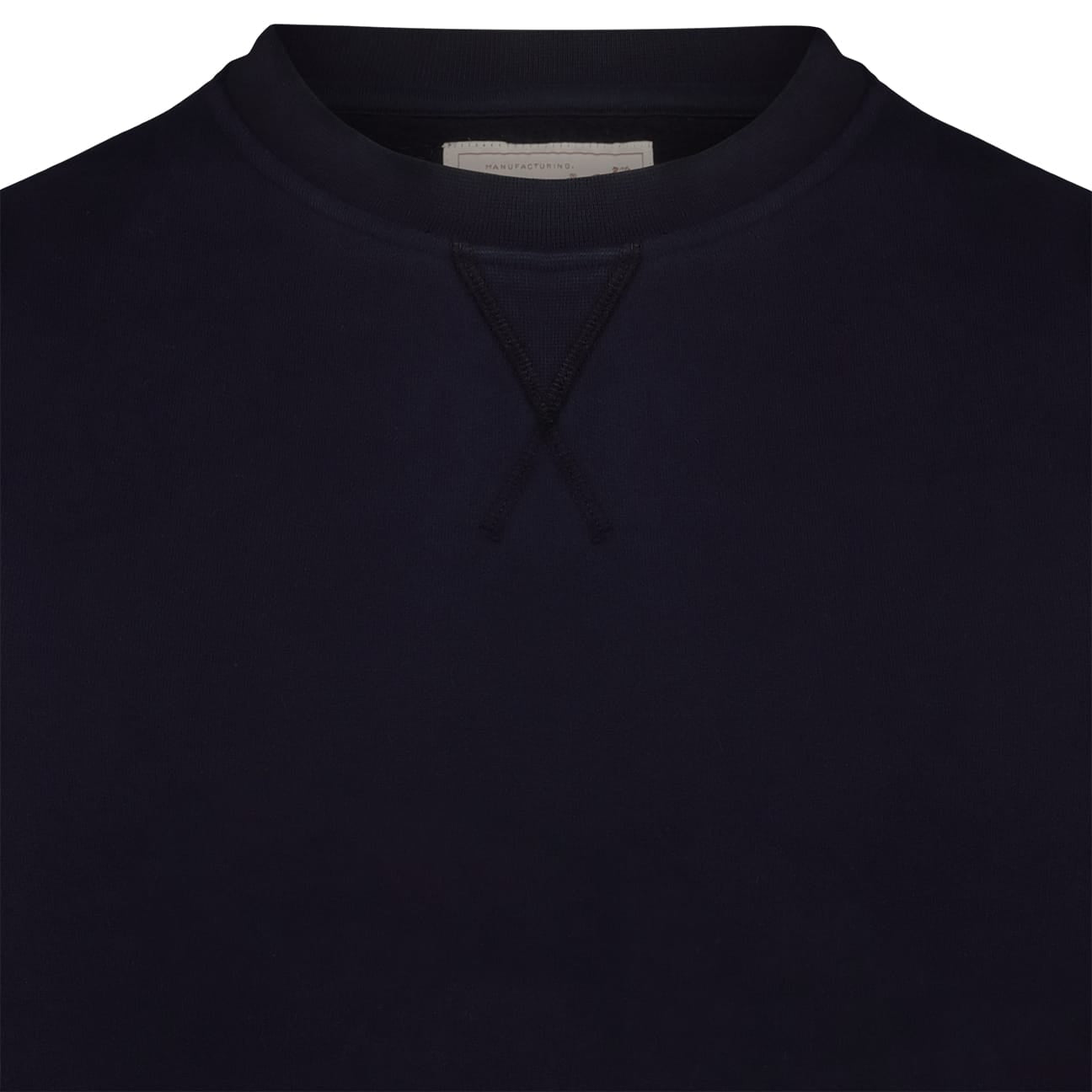 BL'KER Felpa da uomo girocollo Blue