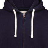 BL'KER Felpa uomo con zip e cappuccio Blue