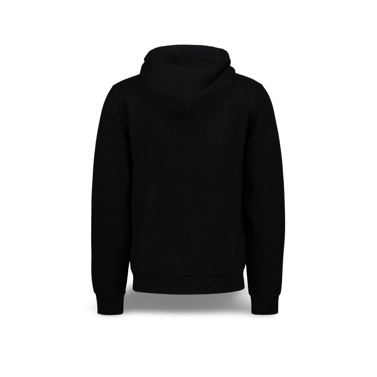 BL'KER Felpa uomo con zip e cappuccio Nero