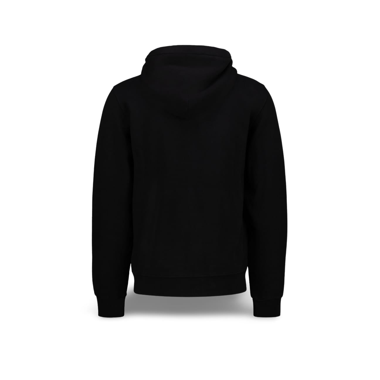 BL'KER Felpa uomo con zip e cappuccio Nero