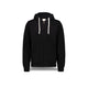 BL'KER Felpa uomo con zip e cappuccio Nero