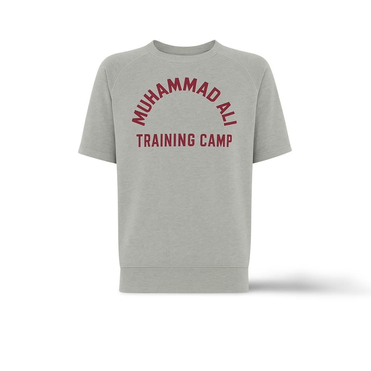 BL'KER Felpa uomo girocollo  Training Camp Grigio