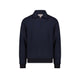 BL'KER Felpa uomo Maryland in cotone Blue Indigo