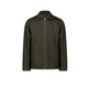BL'KER Giacca uomo reversibile Elk in lana Donegal Verde Militare