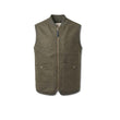 Gilet uomo in lana boiled Green