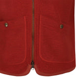 BL'KER Gilet uomo in lana boiled Orange